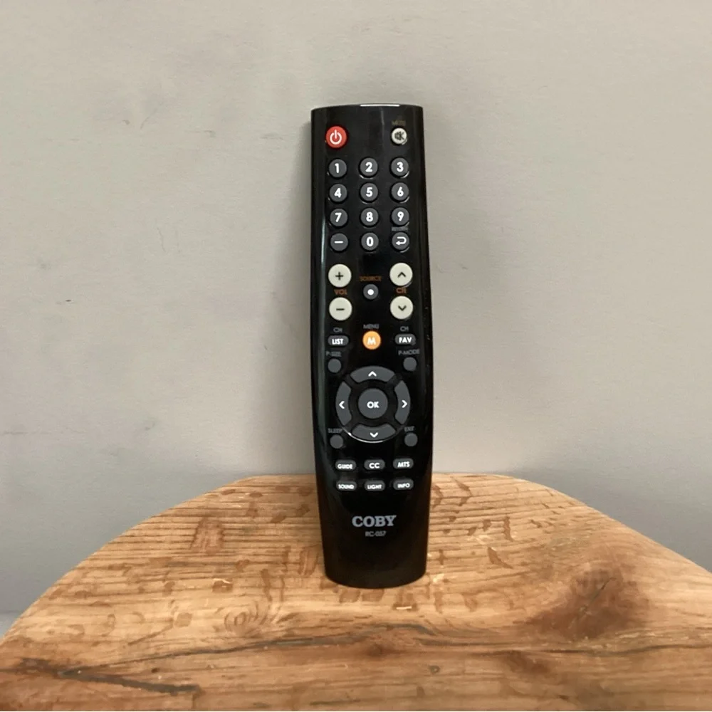 Coby Remote Control RC-057 - Used / Clean / No Battery Corrosion - TV